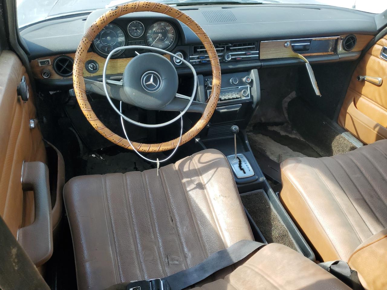 1971 Mercedes-benz 250 Brown vin: 11401112001358