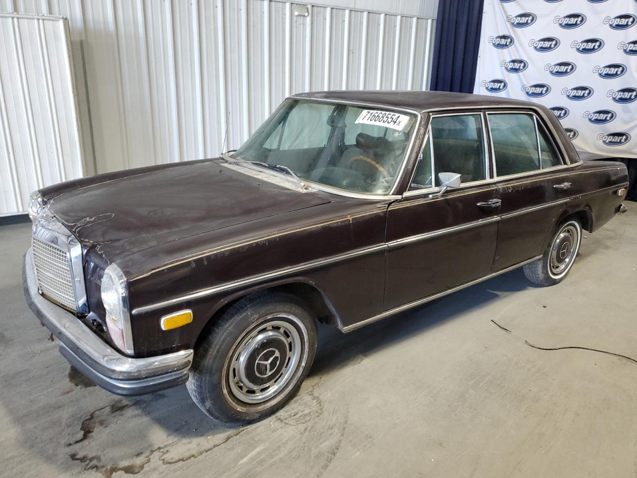 1971 Mercedes-benz 250 Brown vin: 11401112001358
