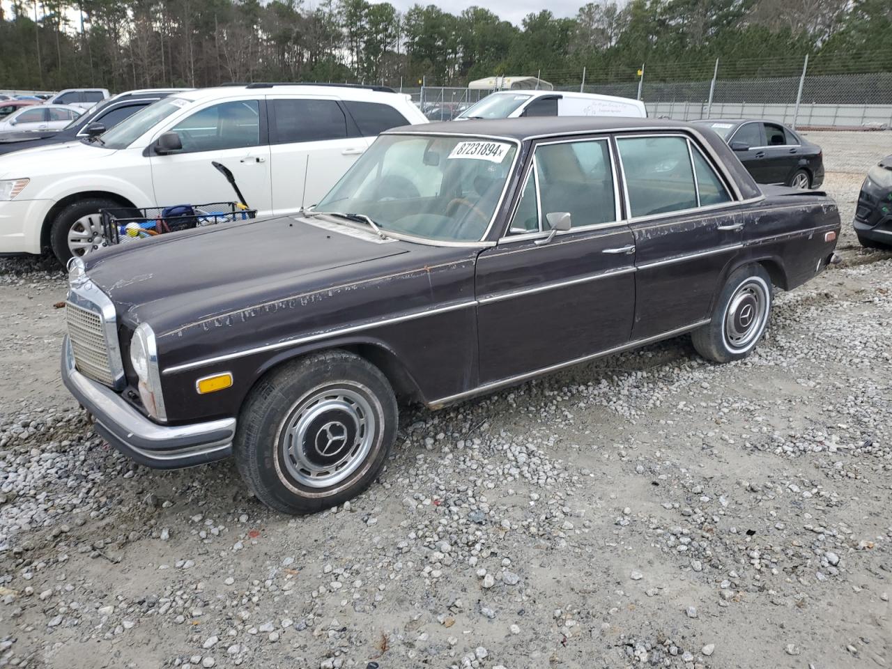 1971 Mercedes Benz 250 Brown vin: 11401112001358