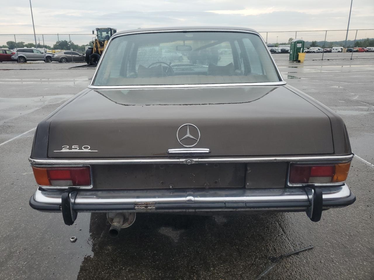 1971 Mercedes-benz 250 Brown vin: 11401112005463