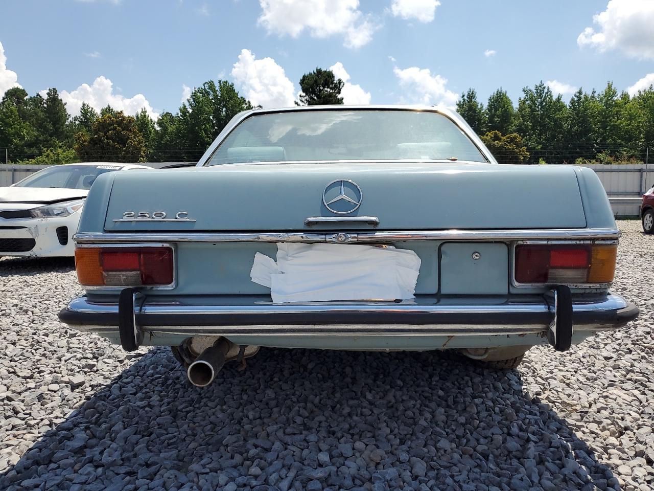 1971 Mercedes Benz 250   Blue vin: 11402312003618