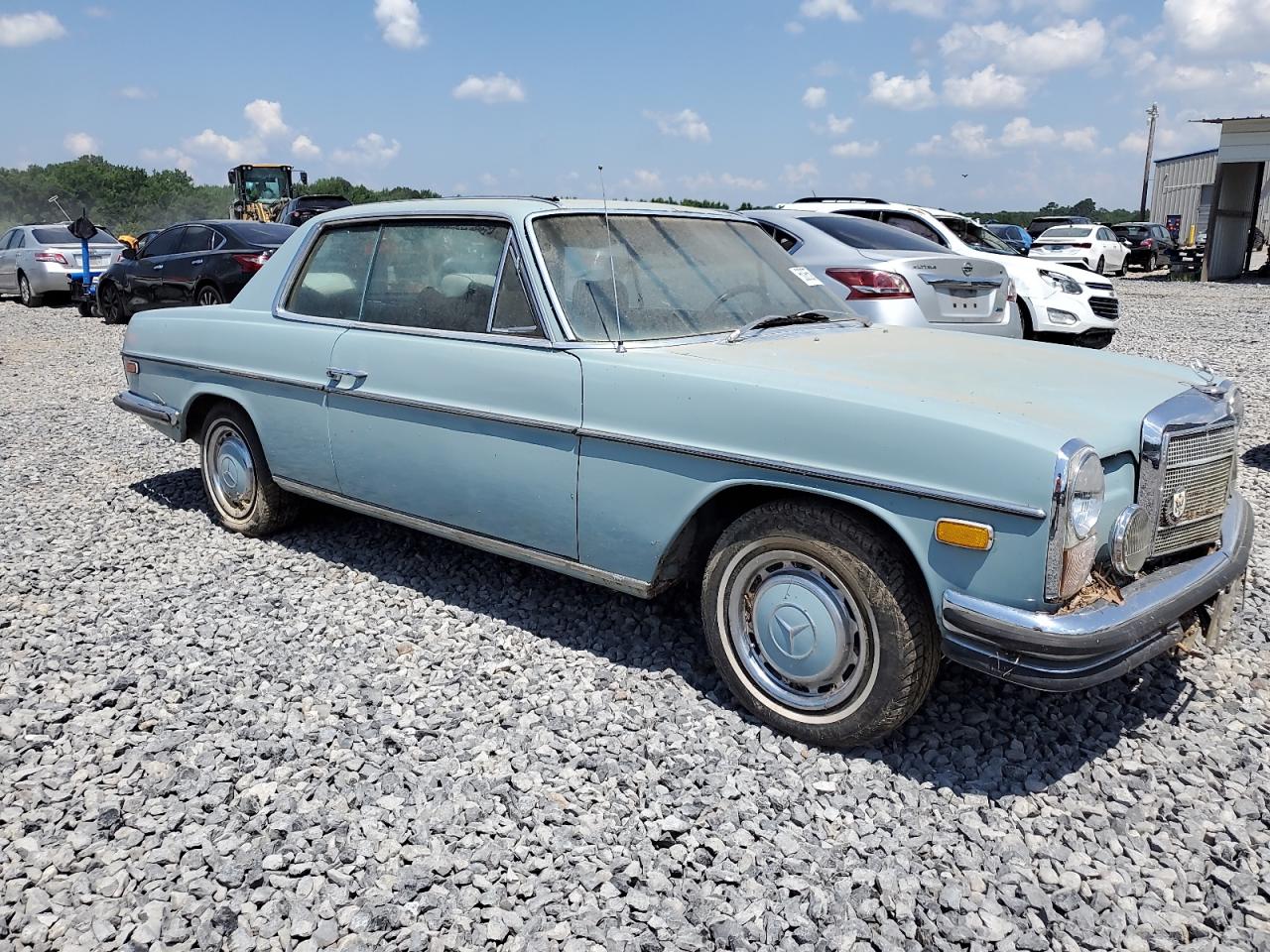 1971 Mercedes Benz 250   Blue vin: 11402312003618