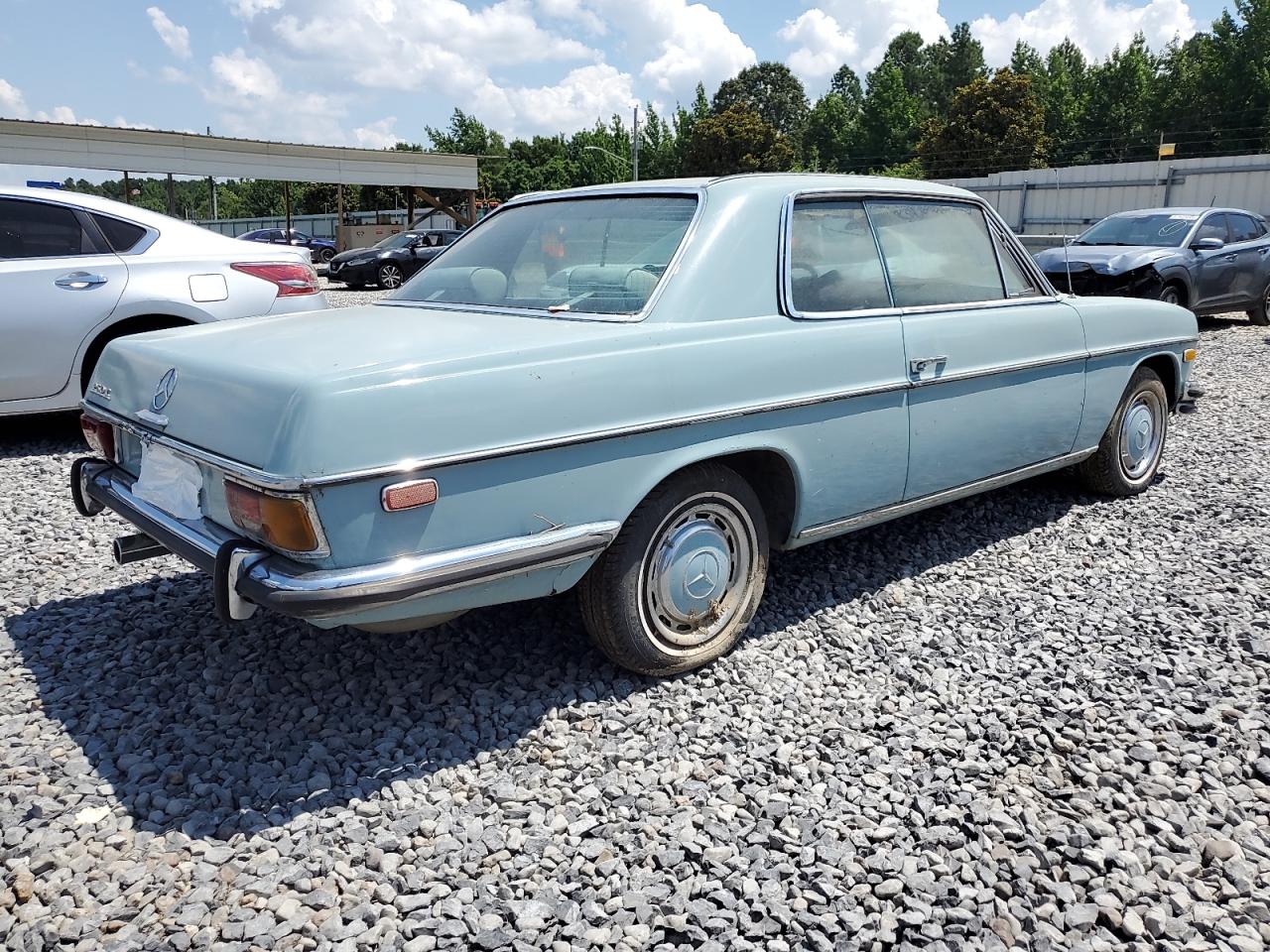 1971 Mercedes Benz 250   Blue vin: 11402312003618