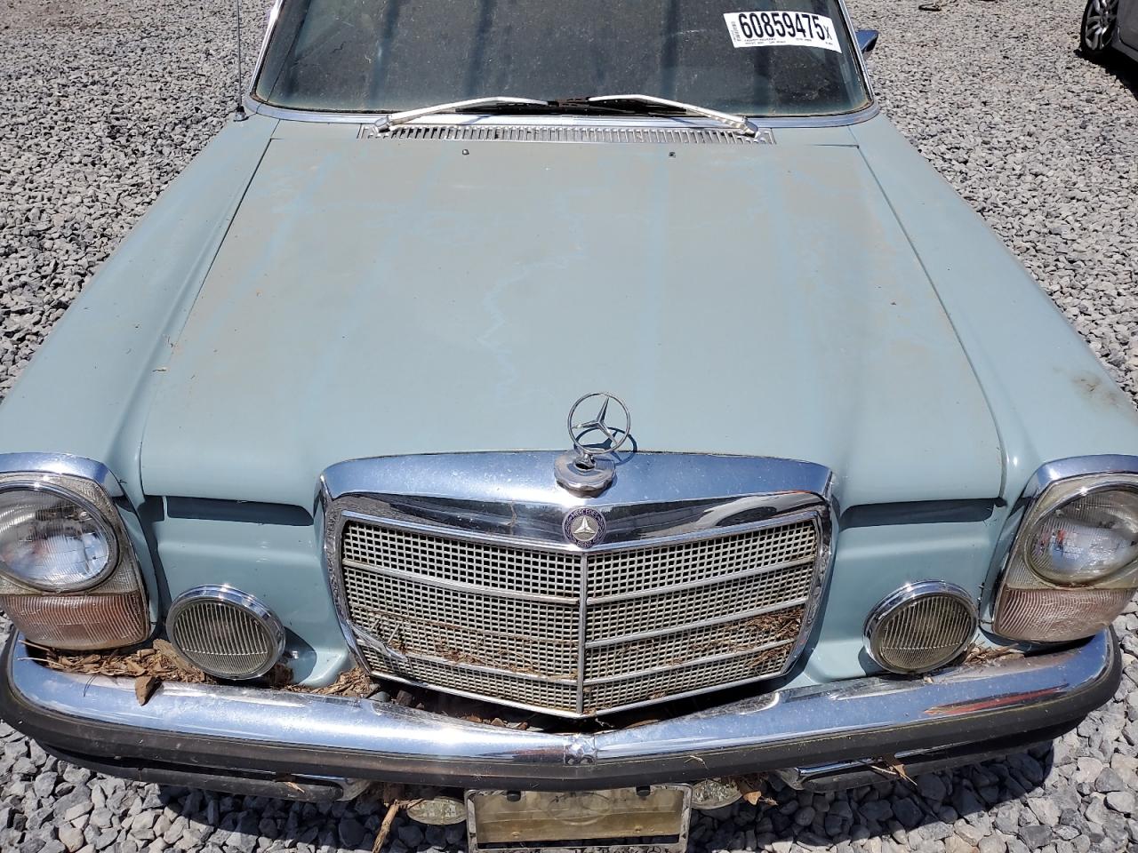1971 Mercedes Benz 250   Blue vin: 11402312003618