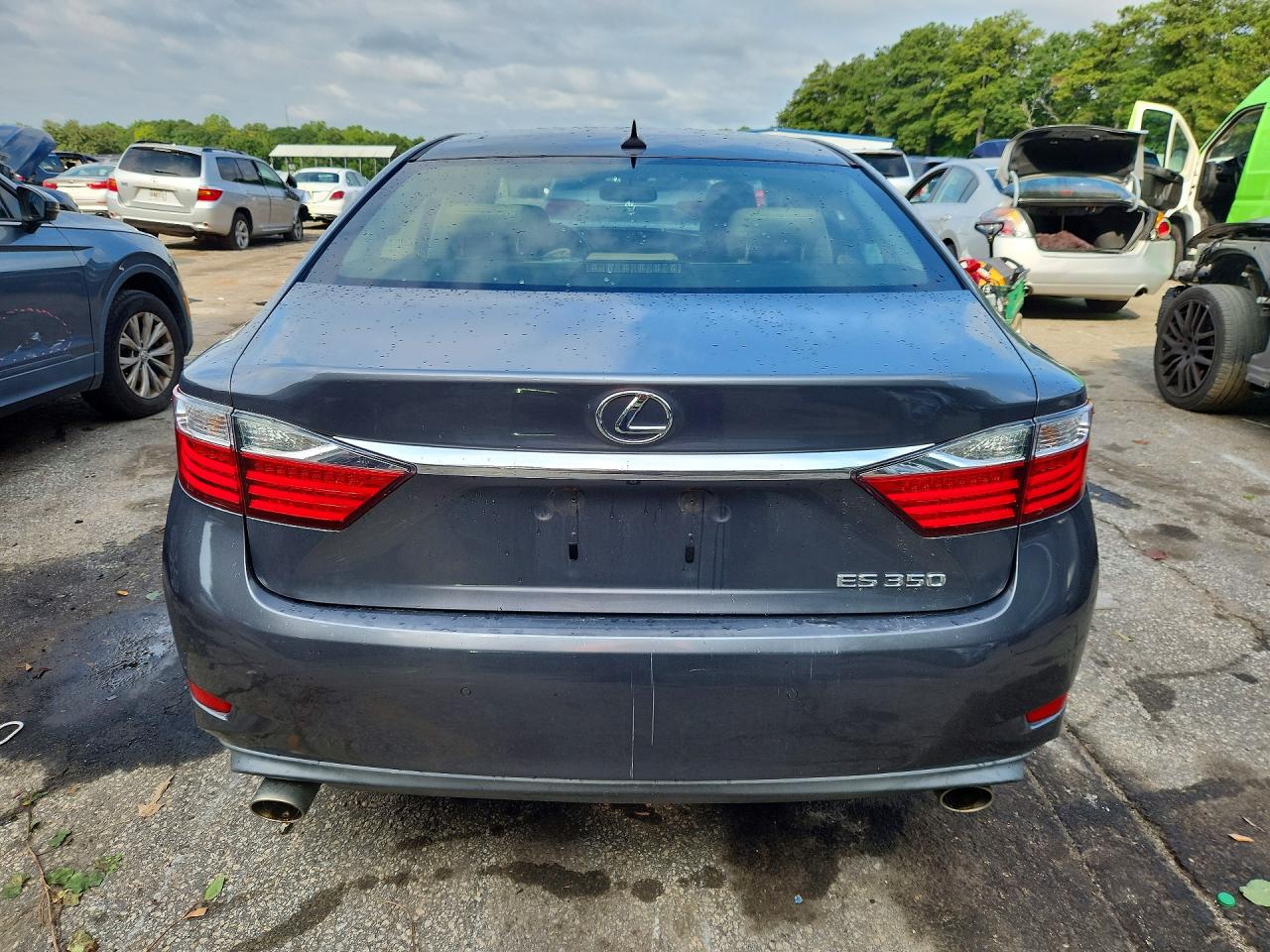 2014 Lexus Es 350 Silver vin: JTHBK1GGXE2137890