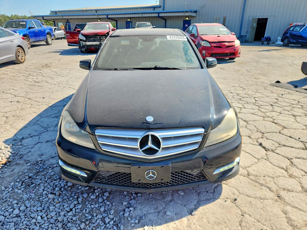 2013 Mercedes-benz C 300 4matic Black vin: WDDGF8AB2DA766992