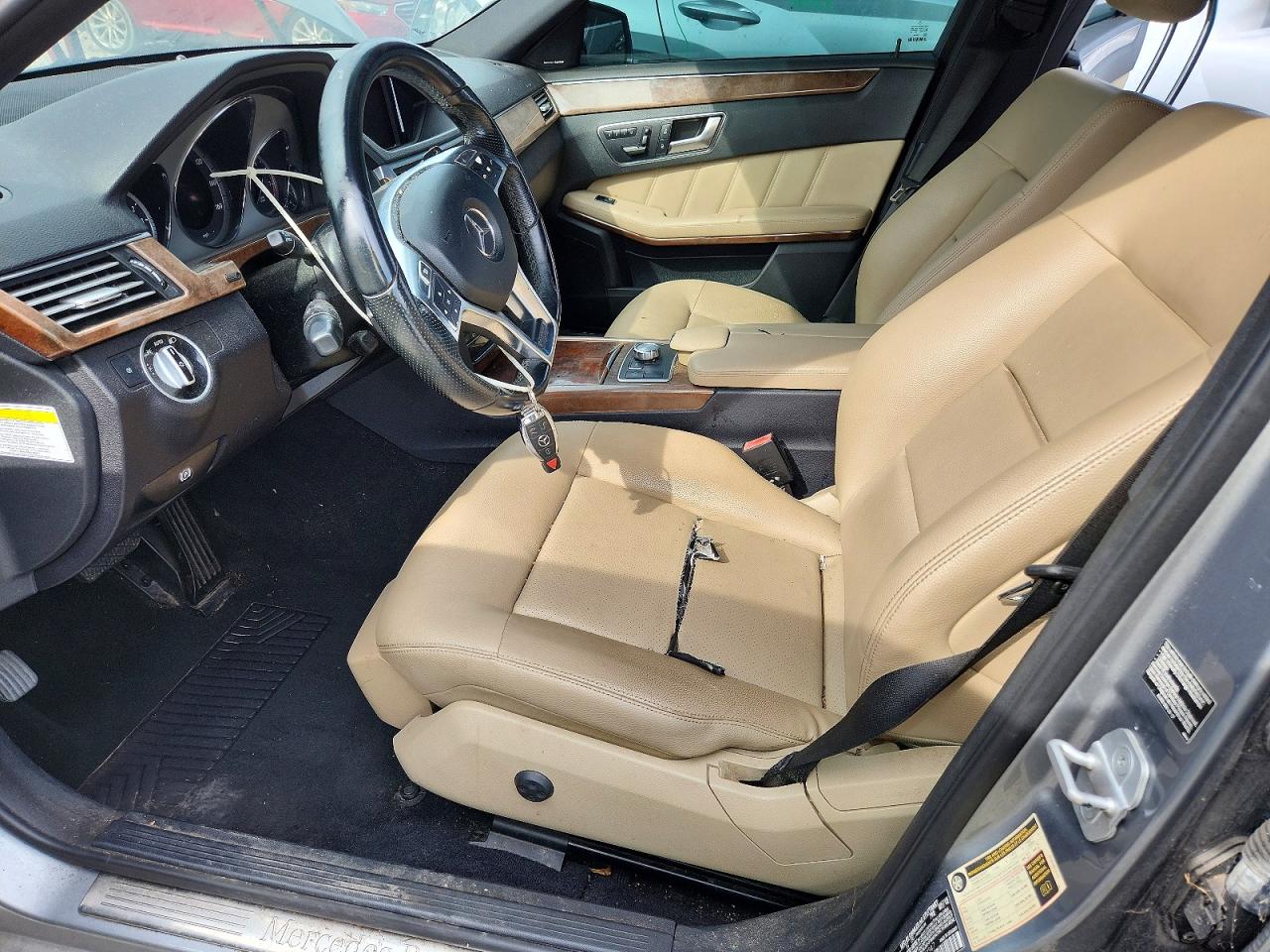 2013 Mercedes-benz E 350 4matic Gray vin: WDDHF8JB3DA679347