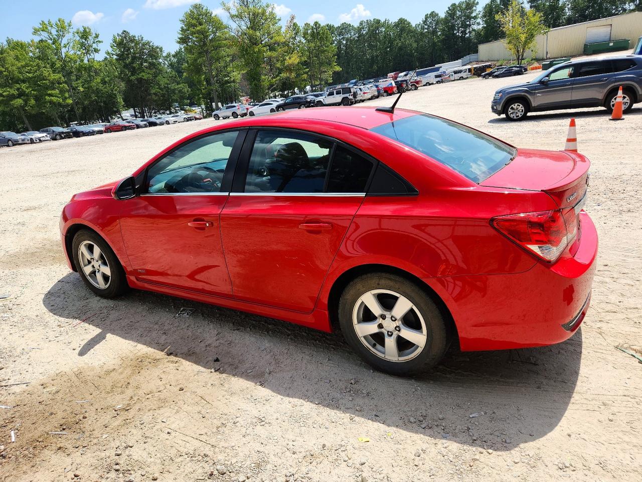 2014 Chevrolet Cruze Lt Red vin: 1G1PC5SB7E7232829