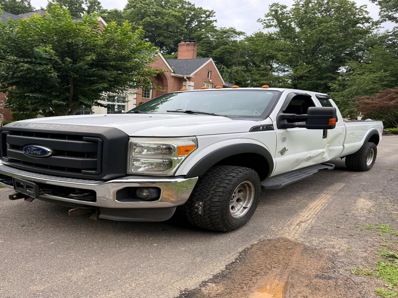 2012 Ford F350 Super Duty White vin: 1FT8X3BT0CEC28725