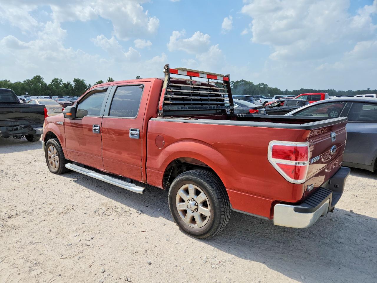 2014 Ford F150 Supercrew Red vin: 1FTFW1CF1EKF73886