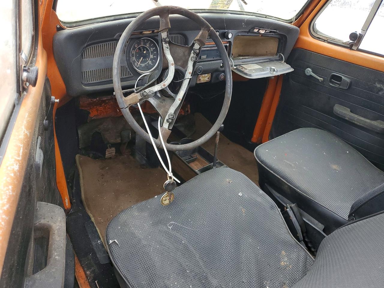 1974 Volkswagen Beetle Orange vin: 1142026031