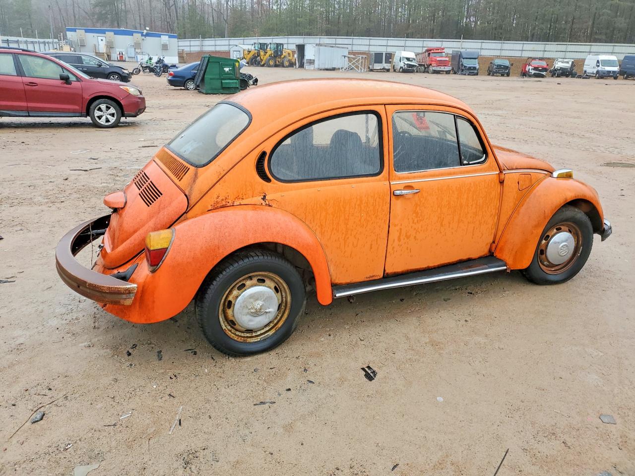 1974 Volkswagen Beetle Orange vin: 1142026031
