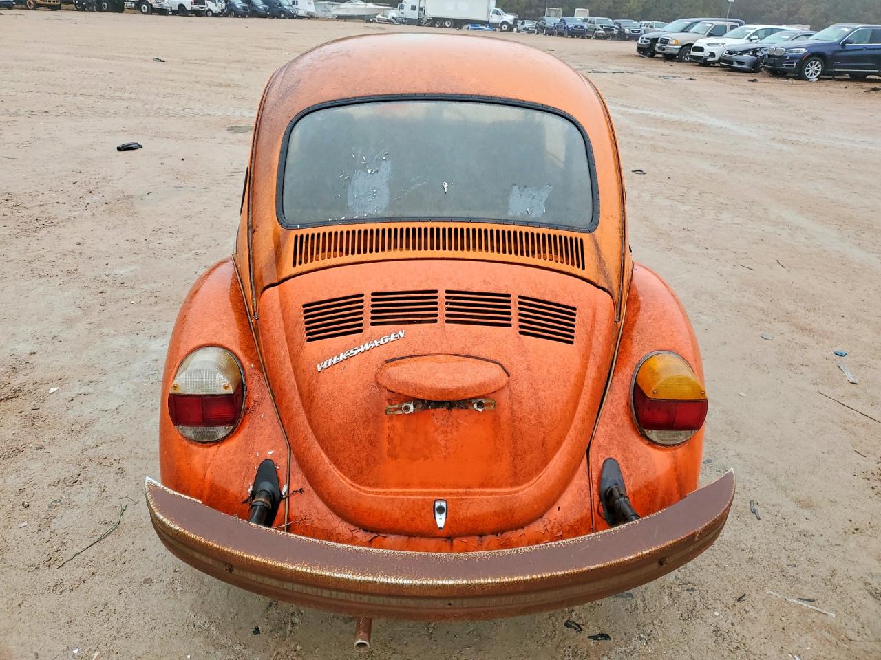 1974 Volkswagen Beetle Orange vin: 1142026031