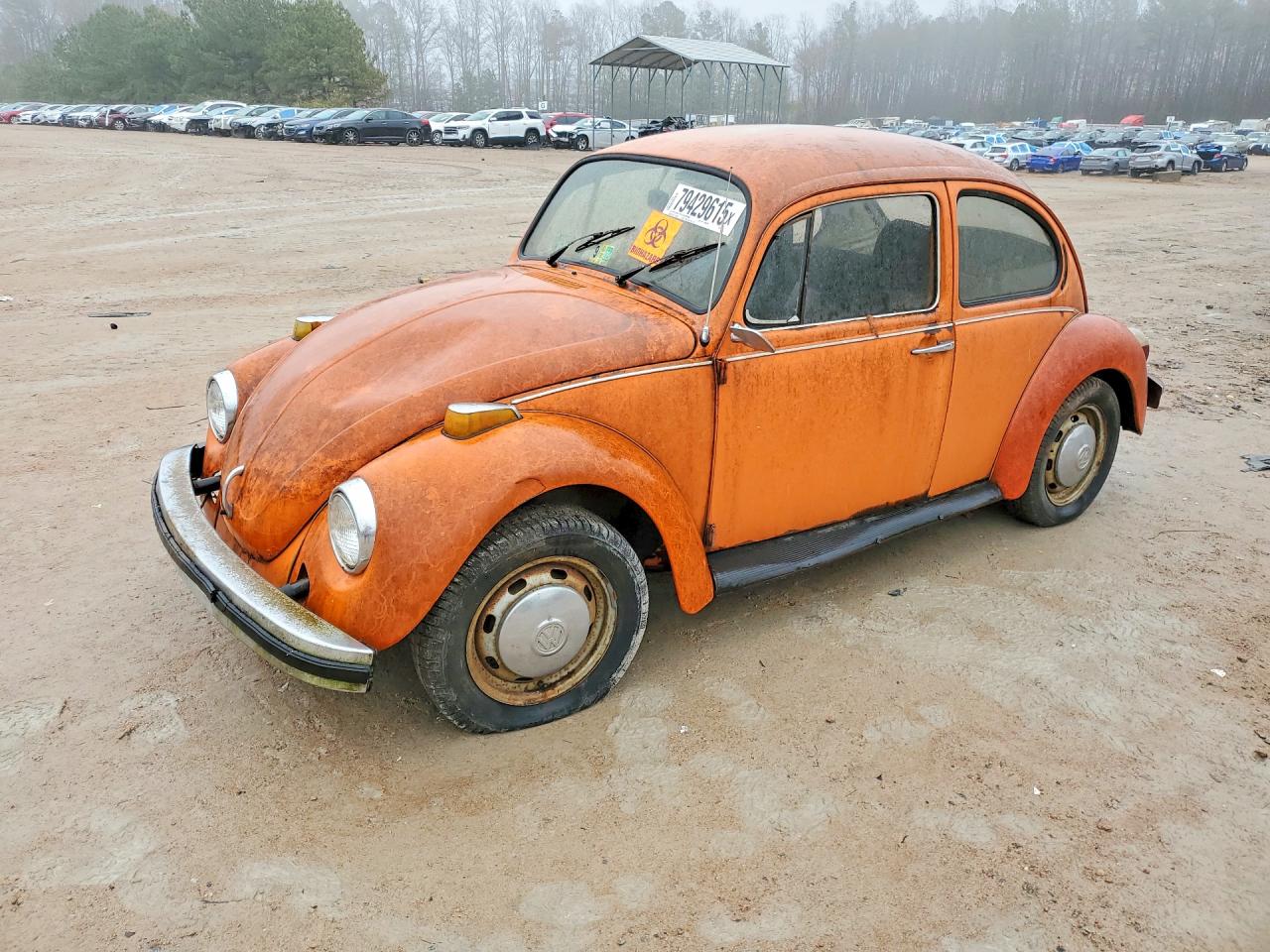 1974 Volkswagen Beetle Оранжевый vin: 1142026031