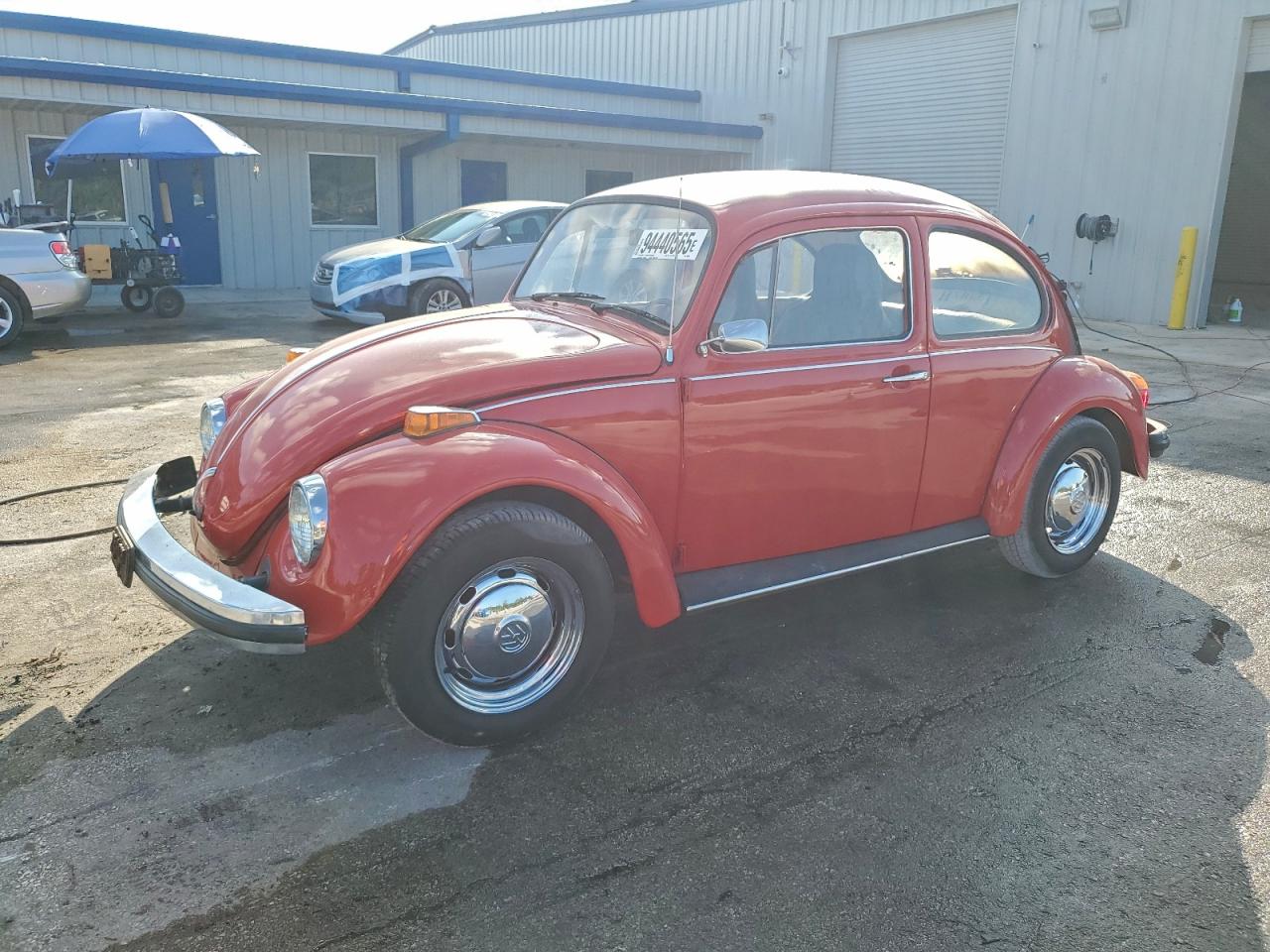 1974 Volkswagen Beetle Red vin: 1142088868