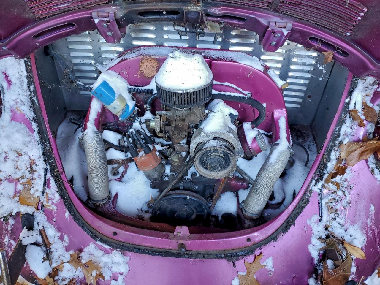 1974 Volkswagen Beetle Pink vin: 1142098442