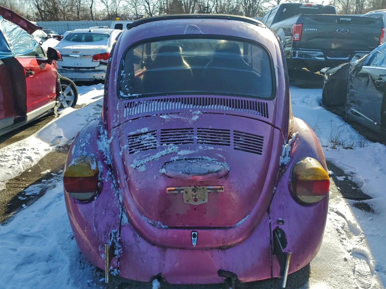 1974 Volkswagen Beetle Pink vin: 1142098442