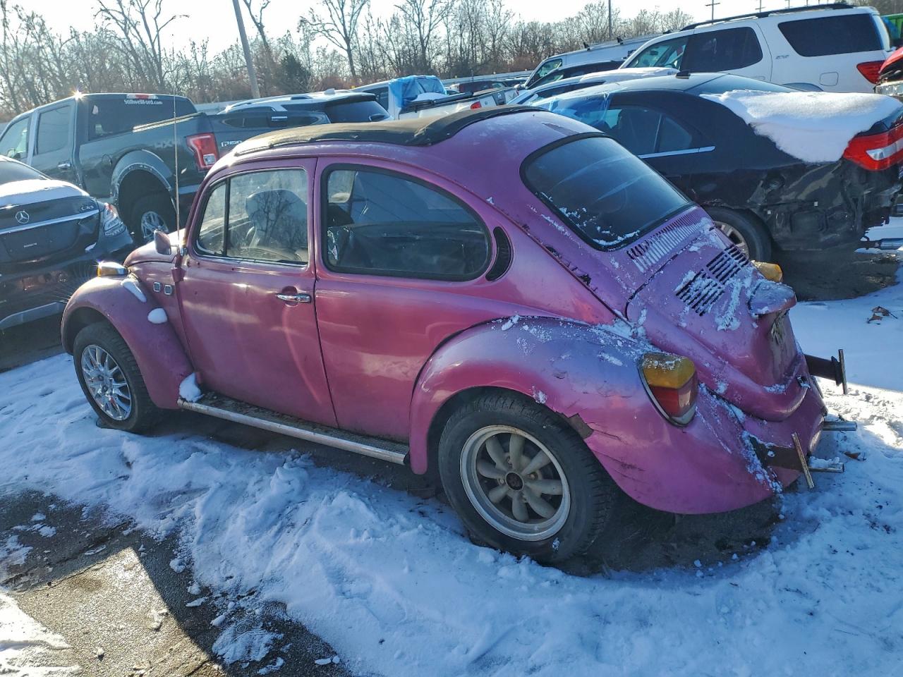 1974 Volkswagen Beetle Pink vin: 1142098442