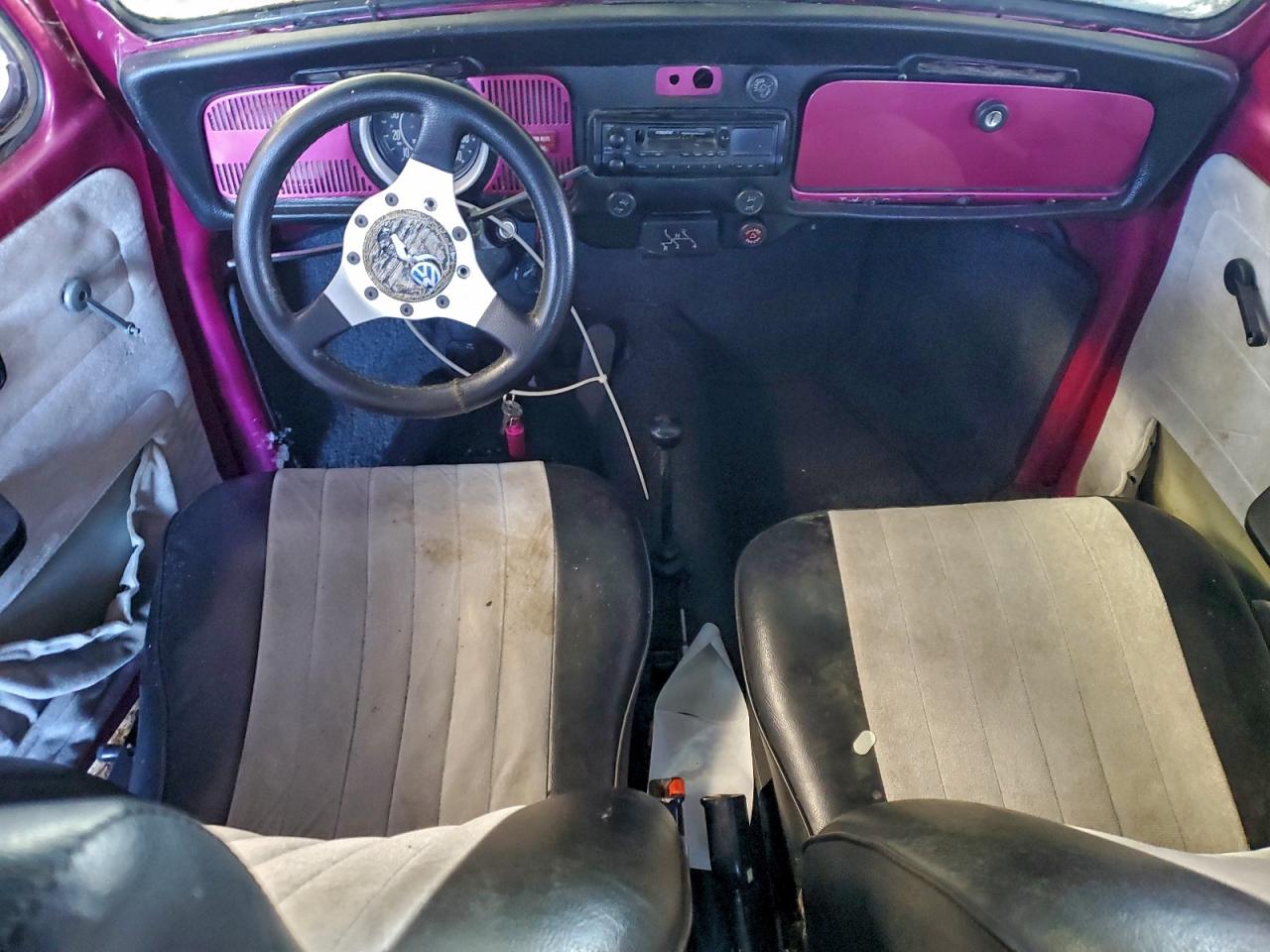 1974 Volkswagen Beetle Pink vin: 1142098442