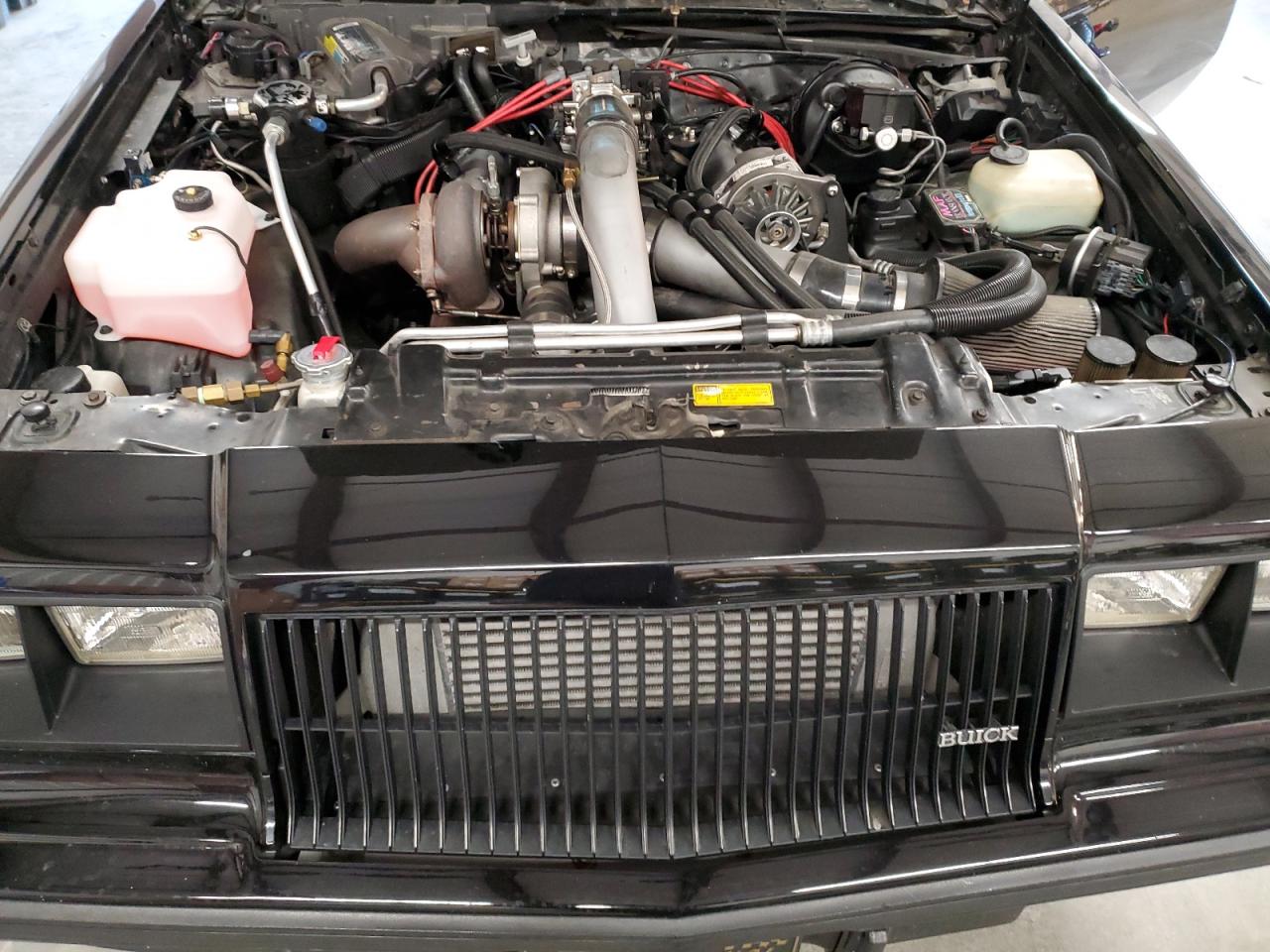 1987 Buick Regal Grand National Black vin: 1G4GJ1170HP456401