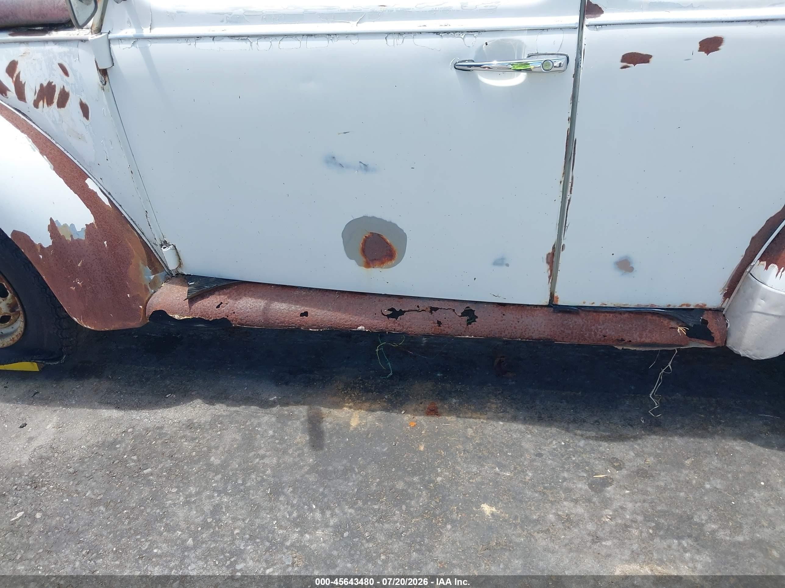 1974 Volkswagen Beetle White vin: 1142435182