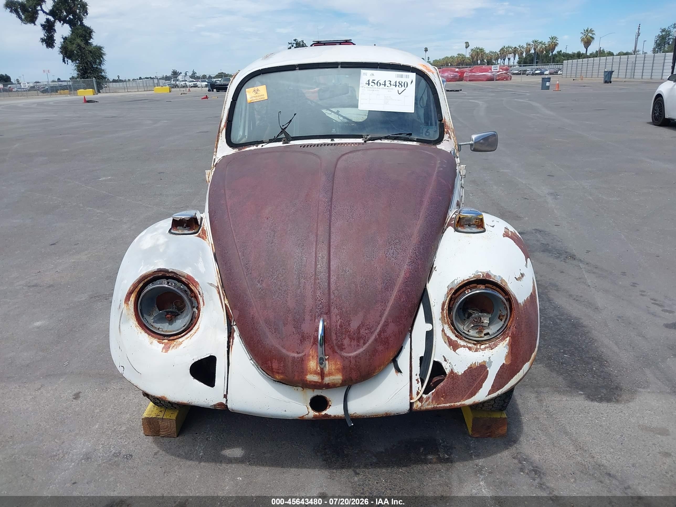 1974 Volkswagen Beetle White vin: 1142435182
