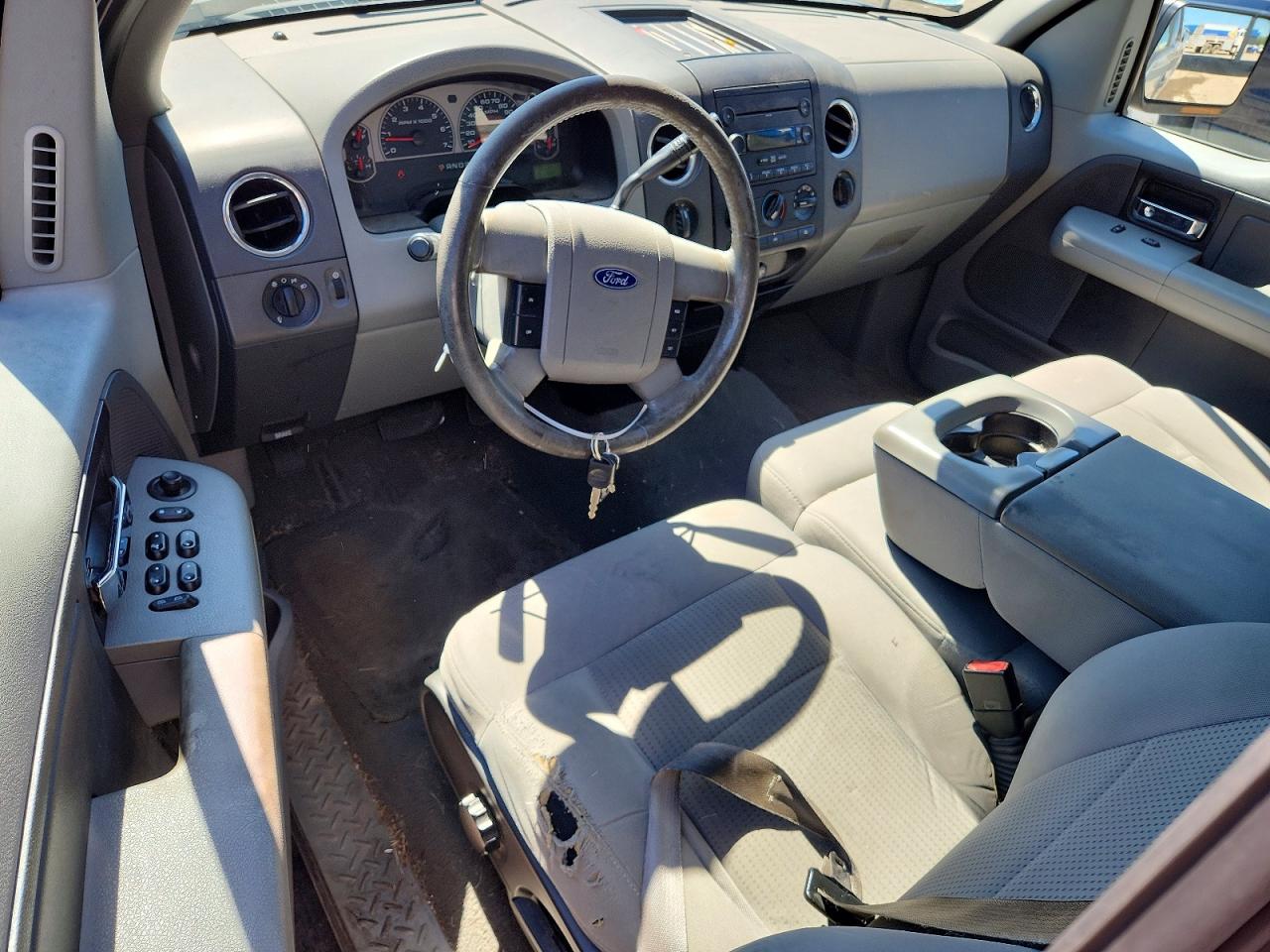 2007 Ford F150 Silver vin: 1FTPX14V17FB17678