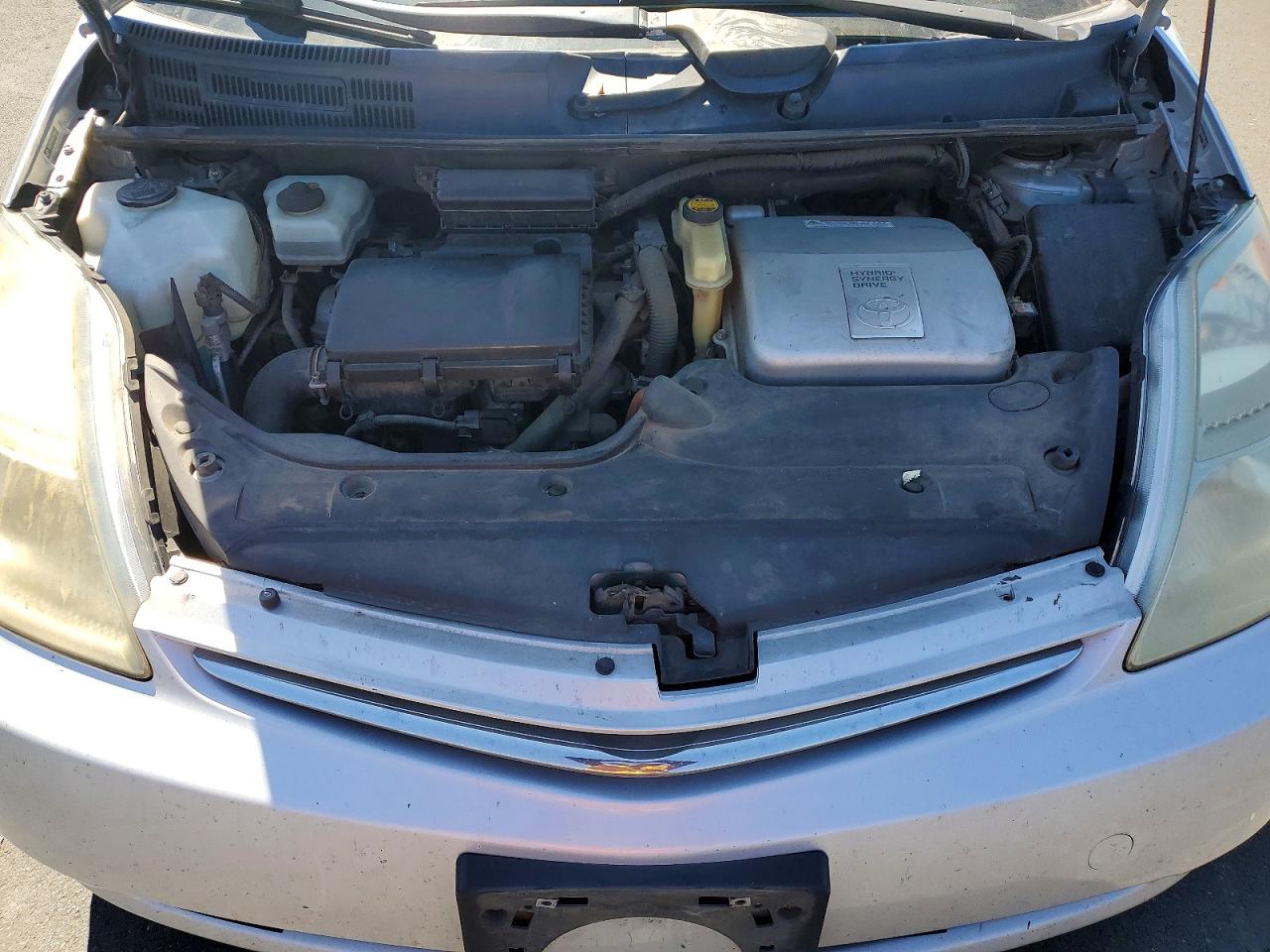 2008 Toyota Prius Base Silver vin: JTDKB20U083354841
