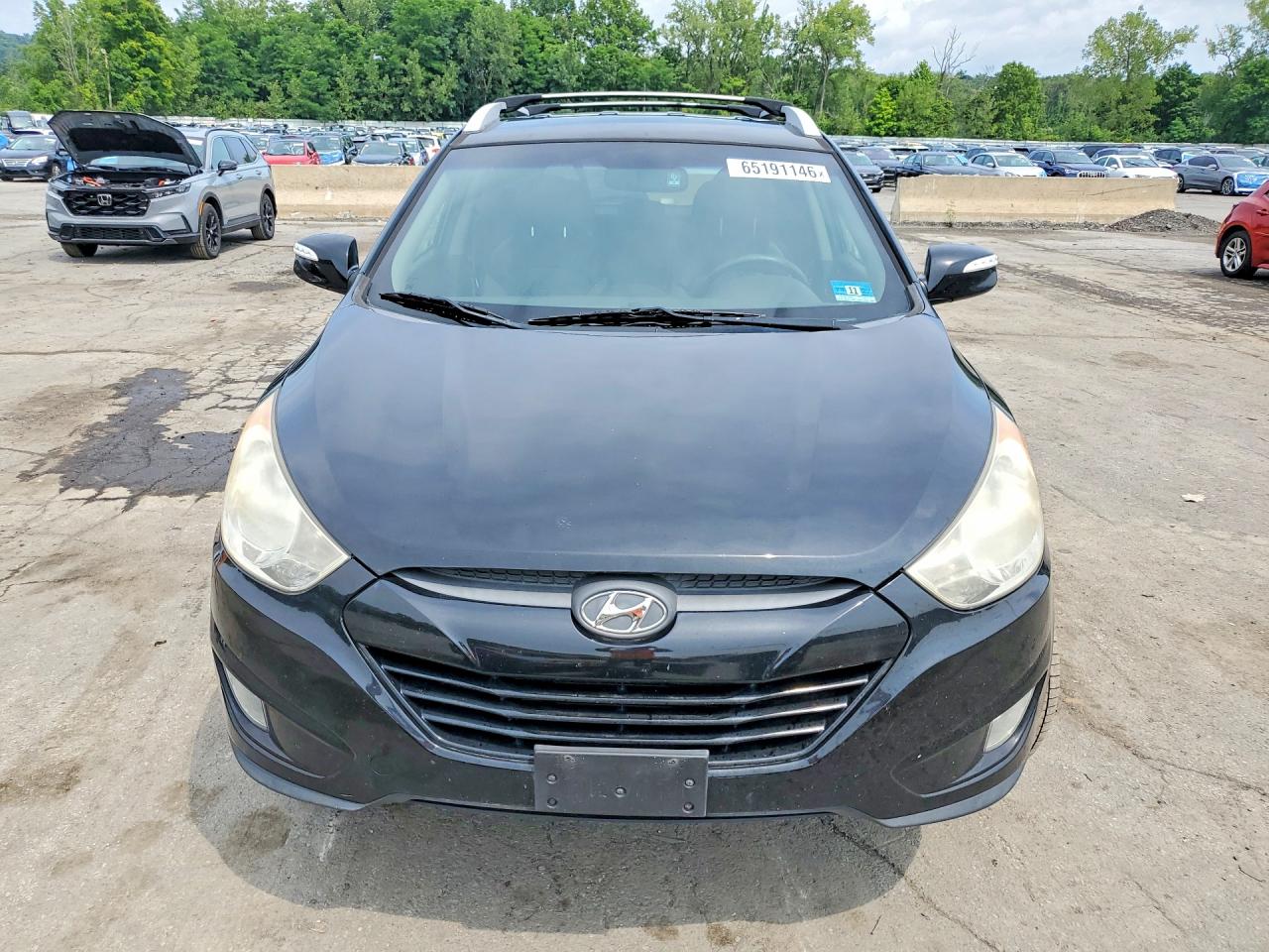 2013 Hyundai Tucson Gls Black vin: KM8JUCAC2DU584057