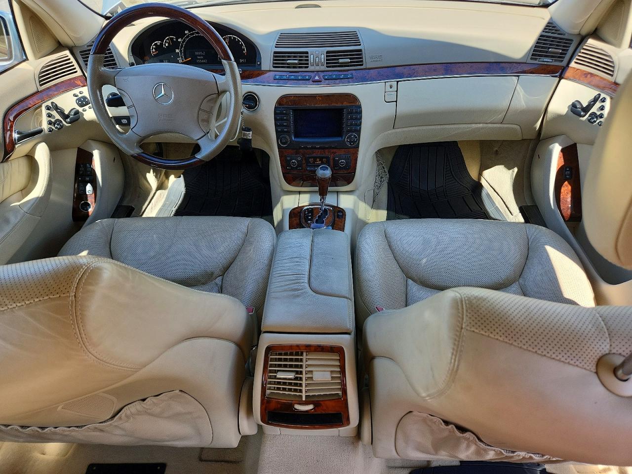 2004 Mercedes-benz S 500 4matic Blue vin: WDBNG84J74A417228