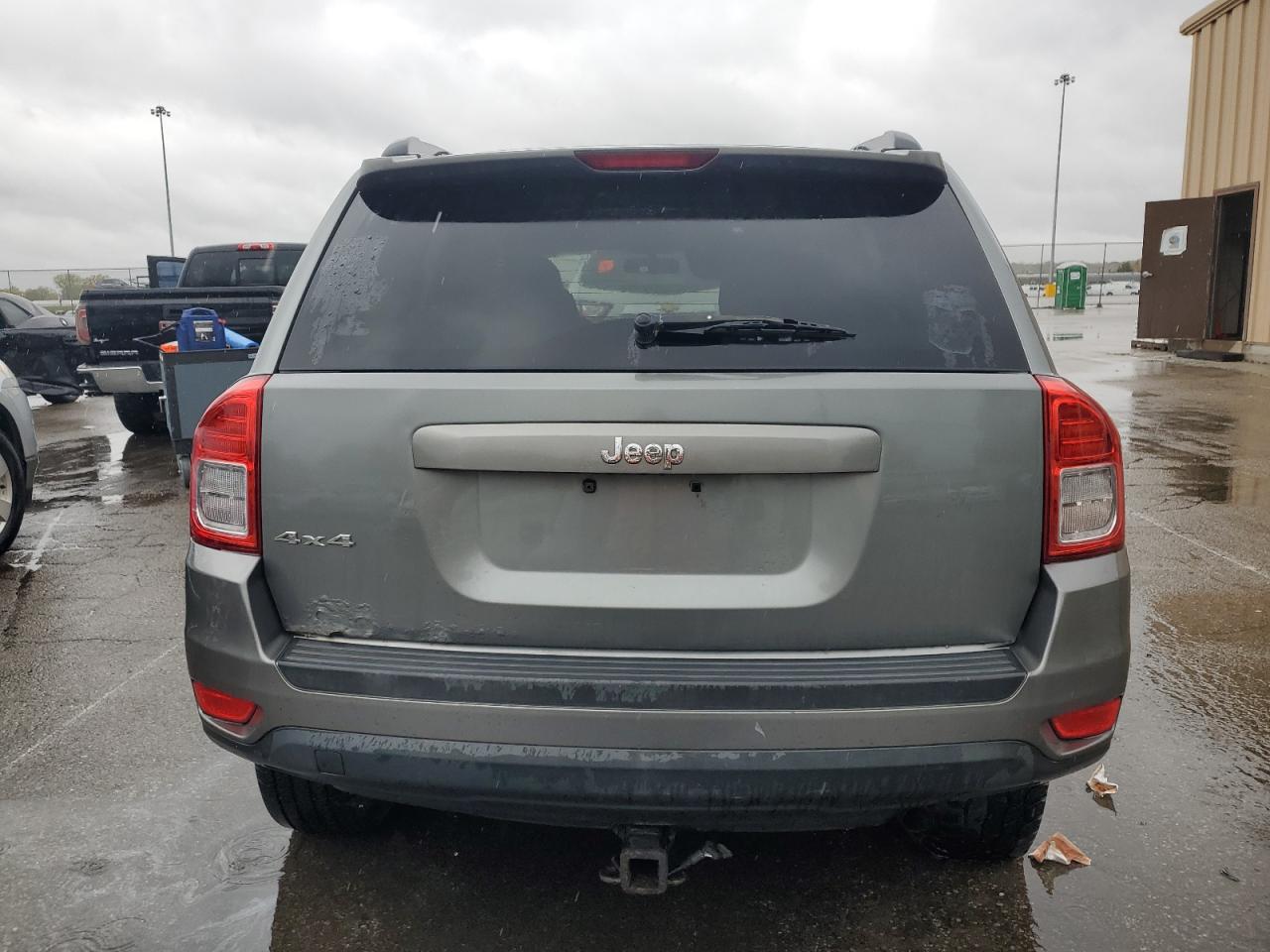 2012 Jeep Compass Sport Gray vin: 1C4NJDBB3CD523017