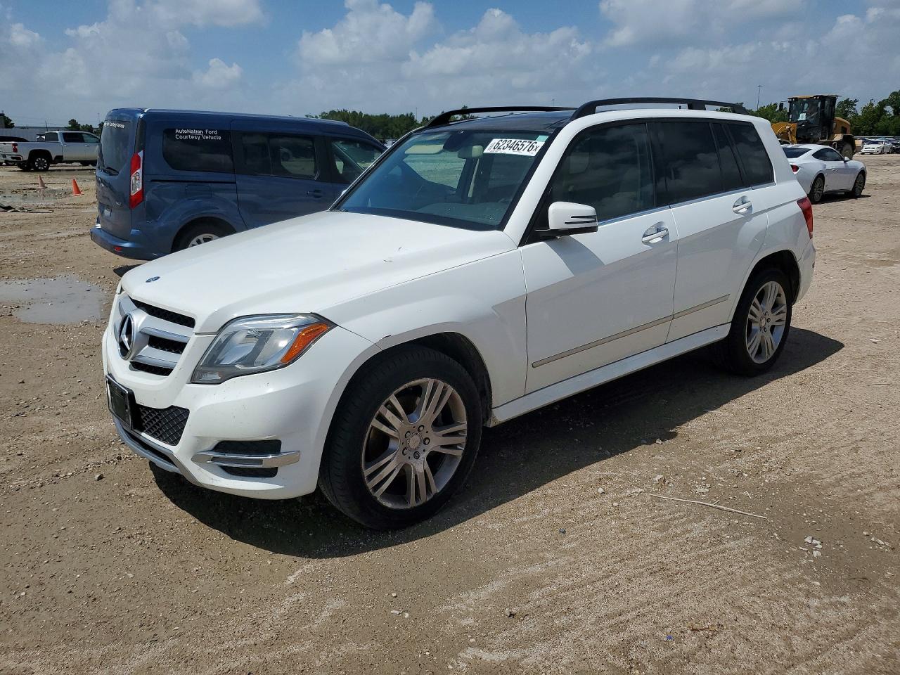 2014 Mercedes-benz Glk 250 Bluetec White vin: WDCGG0EB3EG237093