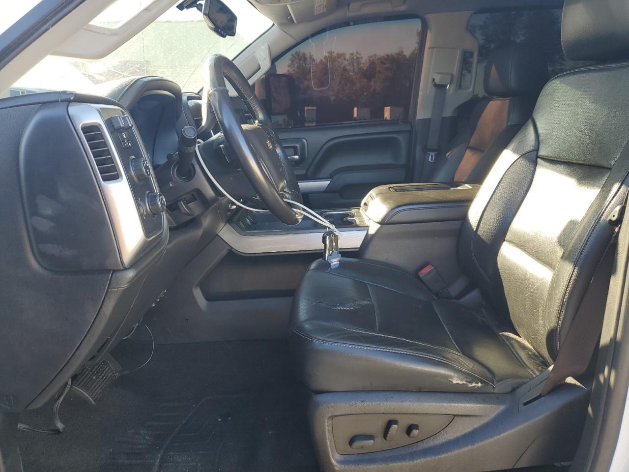 2016 Chevrolet Silverado K2500 Heavyo Duty Ltz White vin: 1GC1KWEG6GF224968