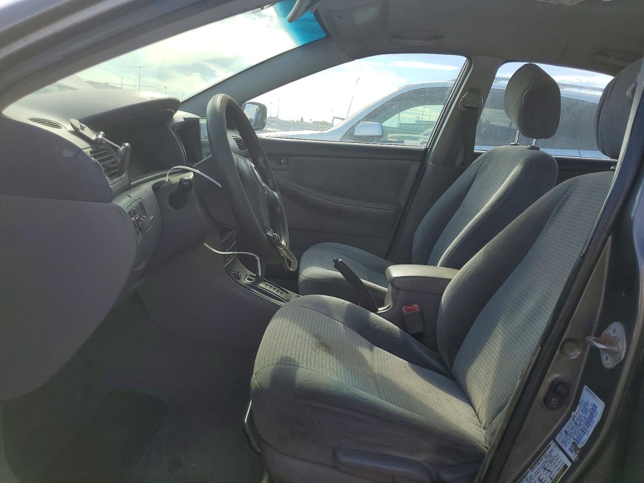 2007 Toyota Corolla Ce Gray vin: 1NXBR32E37Z866508