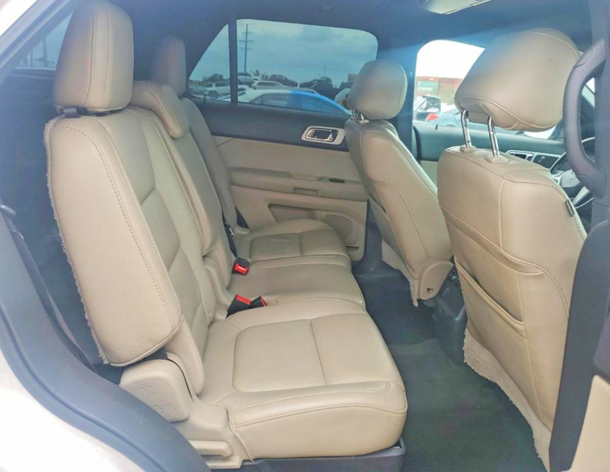 2014 Ford Explorer Xlt White vin: 1FM5K7D82EGA53477