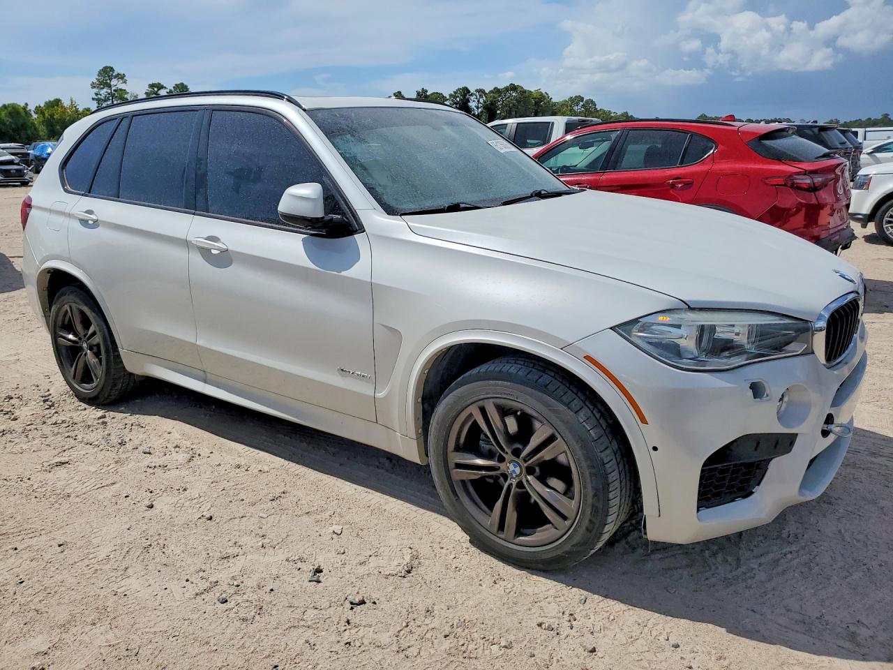 2015 Bmw X5 Xdrive35i Белый vin: 5UXKR0C5XF0P03666