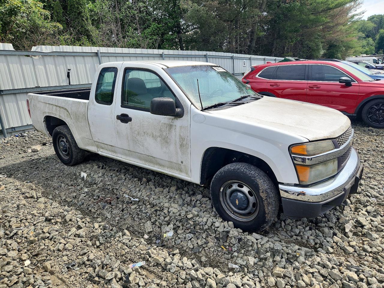2007 Chevrolet Colorado Белый vin: 1GCCS199978161859