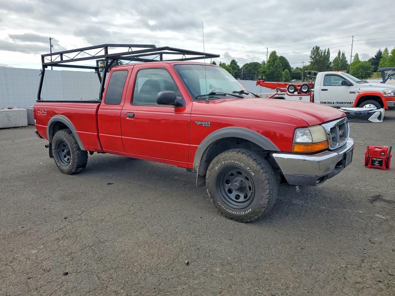 2000 Ford Ranger Super Cab Red vin: 1FTZR15X8YPA82099