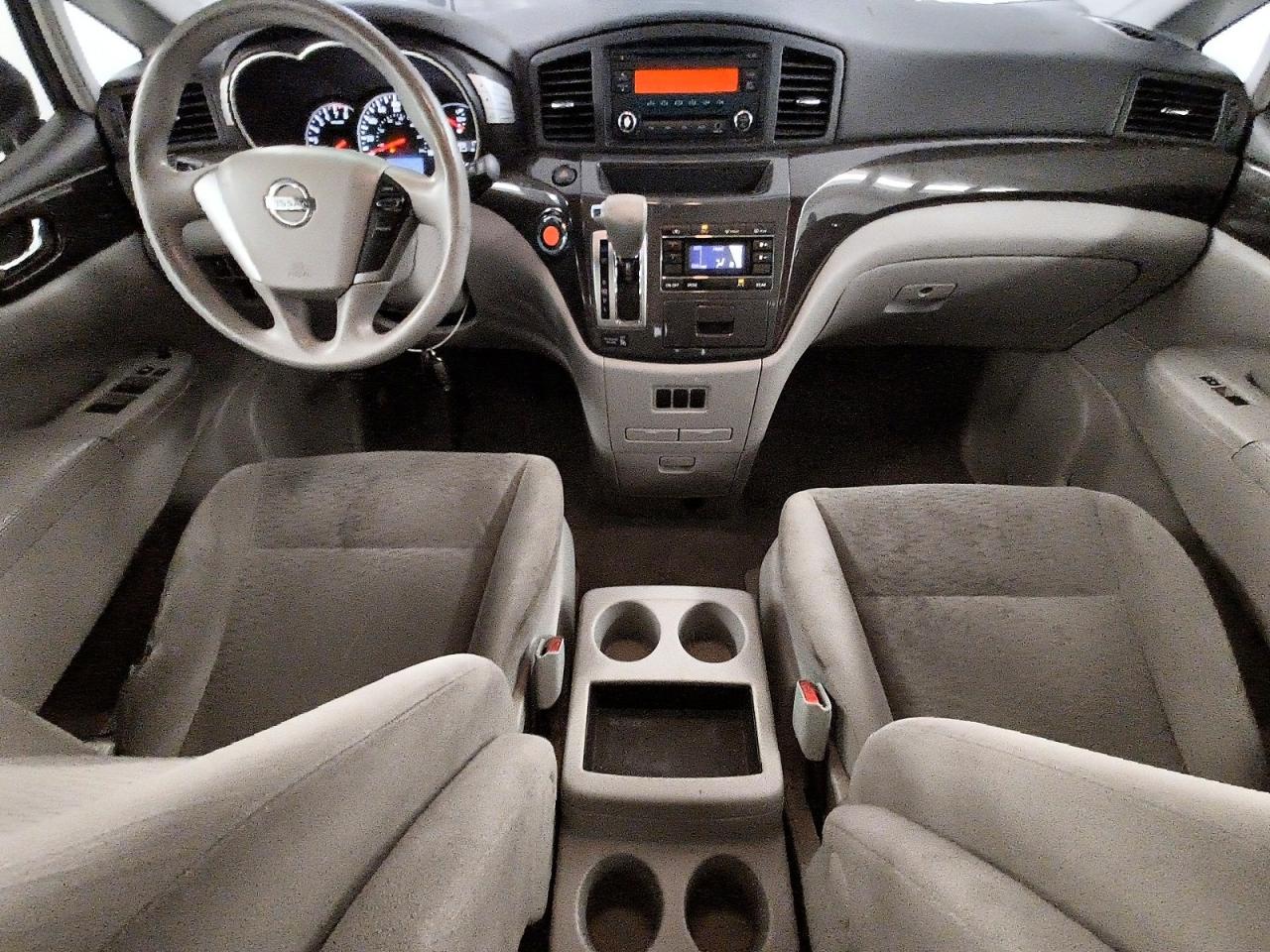 2013 Nissan Quest S/sv/sl/le Gray vin: JN8AE2KP8D9071416