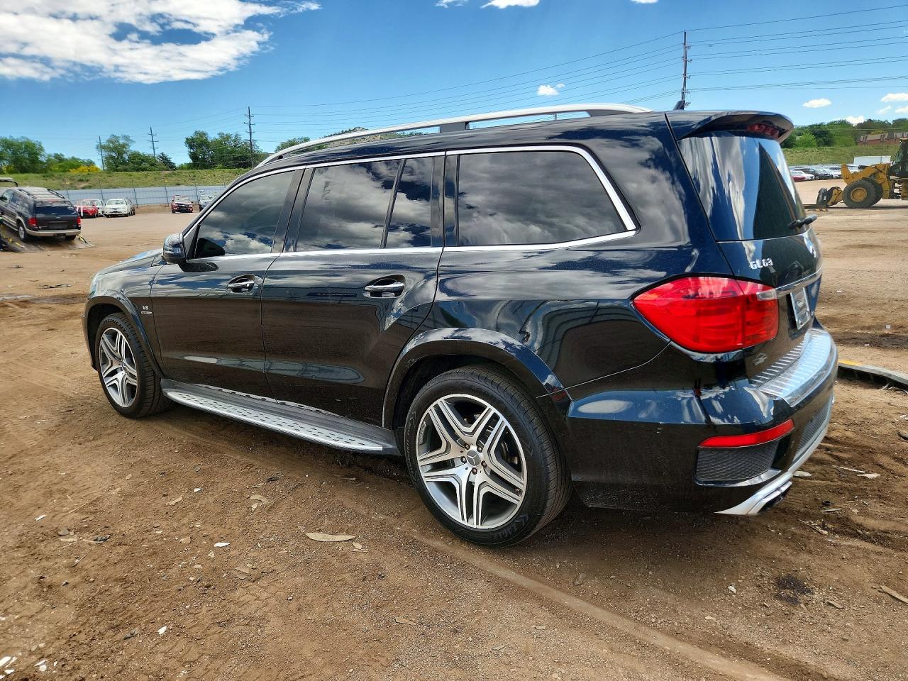 2015 Mercedes-benz Gl 63 Amg Black vin: 4JGDF7EE1FA541957