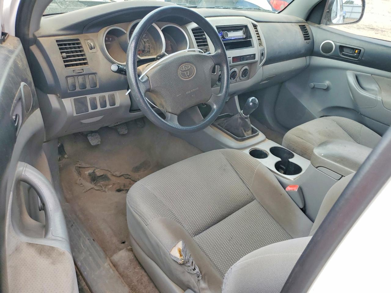 2006 Toyota Tacoma Prerunner Белый vin: 5TENX62N56Z301434
