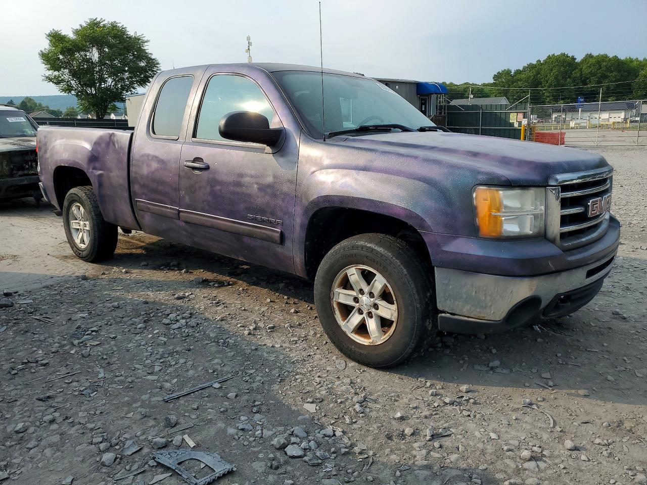 2013 Gmc Sierra K1500 Sle Purple vin: 1GTR2VE71DZ209110