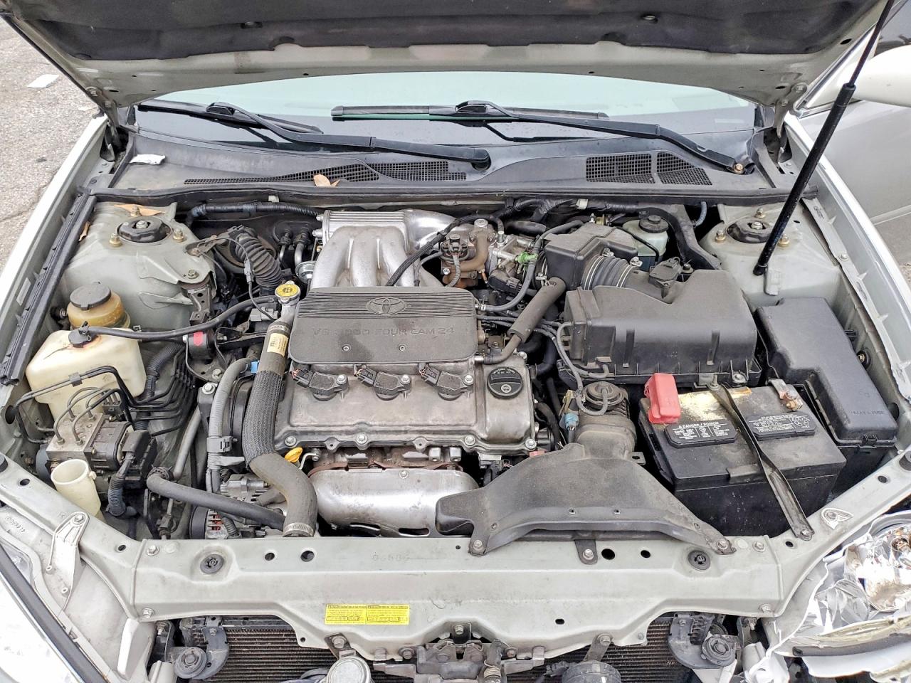 2002 Toyota Camry Le V6 Silver vin: 4T1BF30K32U001399