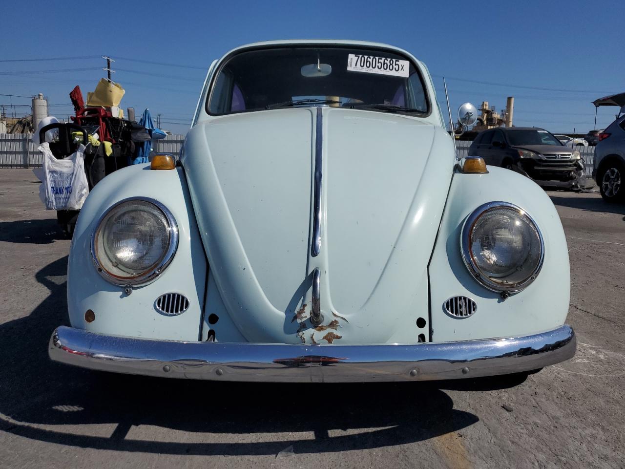1965 Volkswagen Beetle Turquoise vin: 115059348
