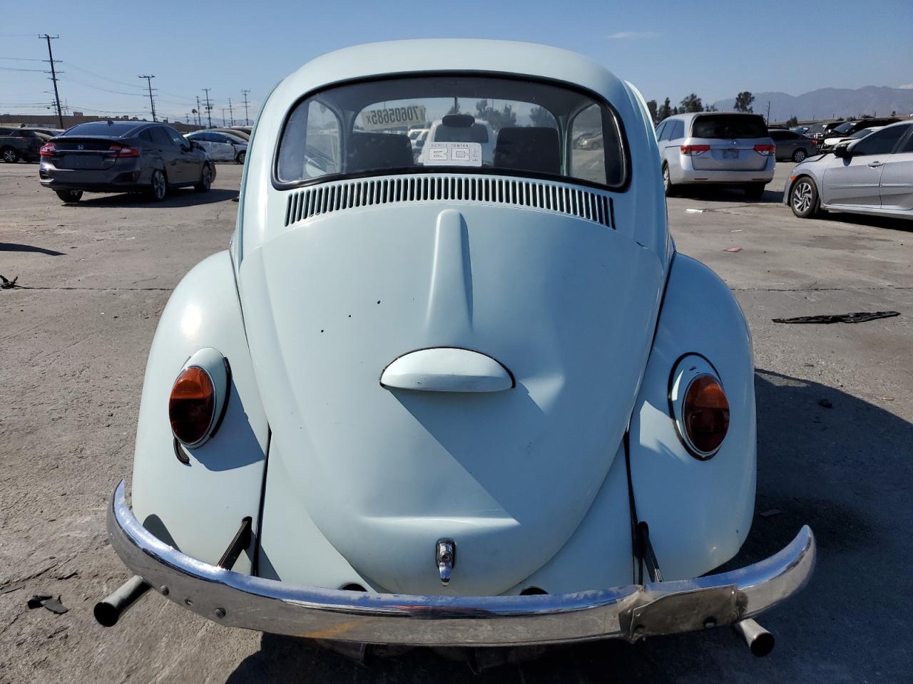 1965 Volkswagen Beetle Turquoise vin: 115059348