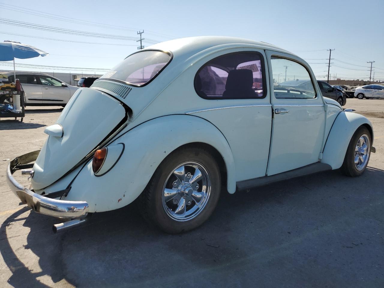 1965 Volkswagen Beetle Turquoise vin: 115059348