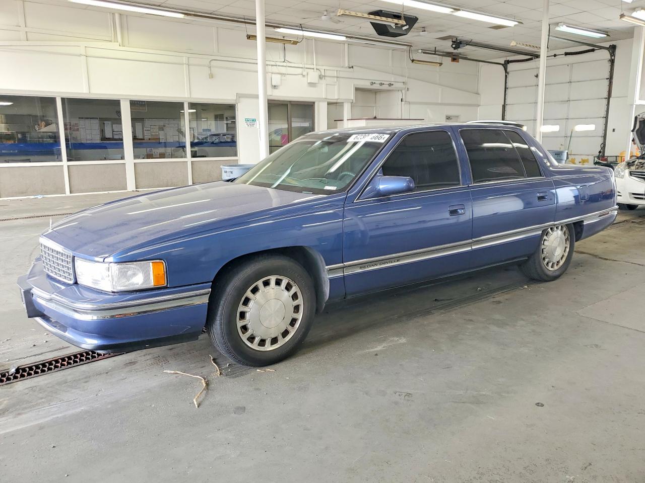 1996 Cadillac Deville Blue vin: 1G6KD52Y0TU227041
