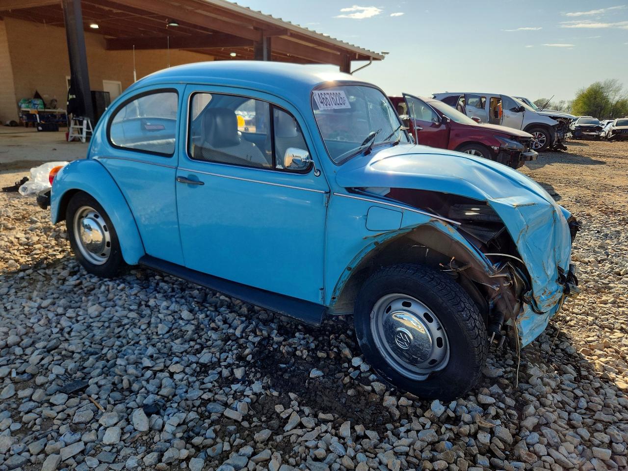 1975 Volkswagen Beetle Blue vin: 1152143197