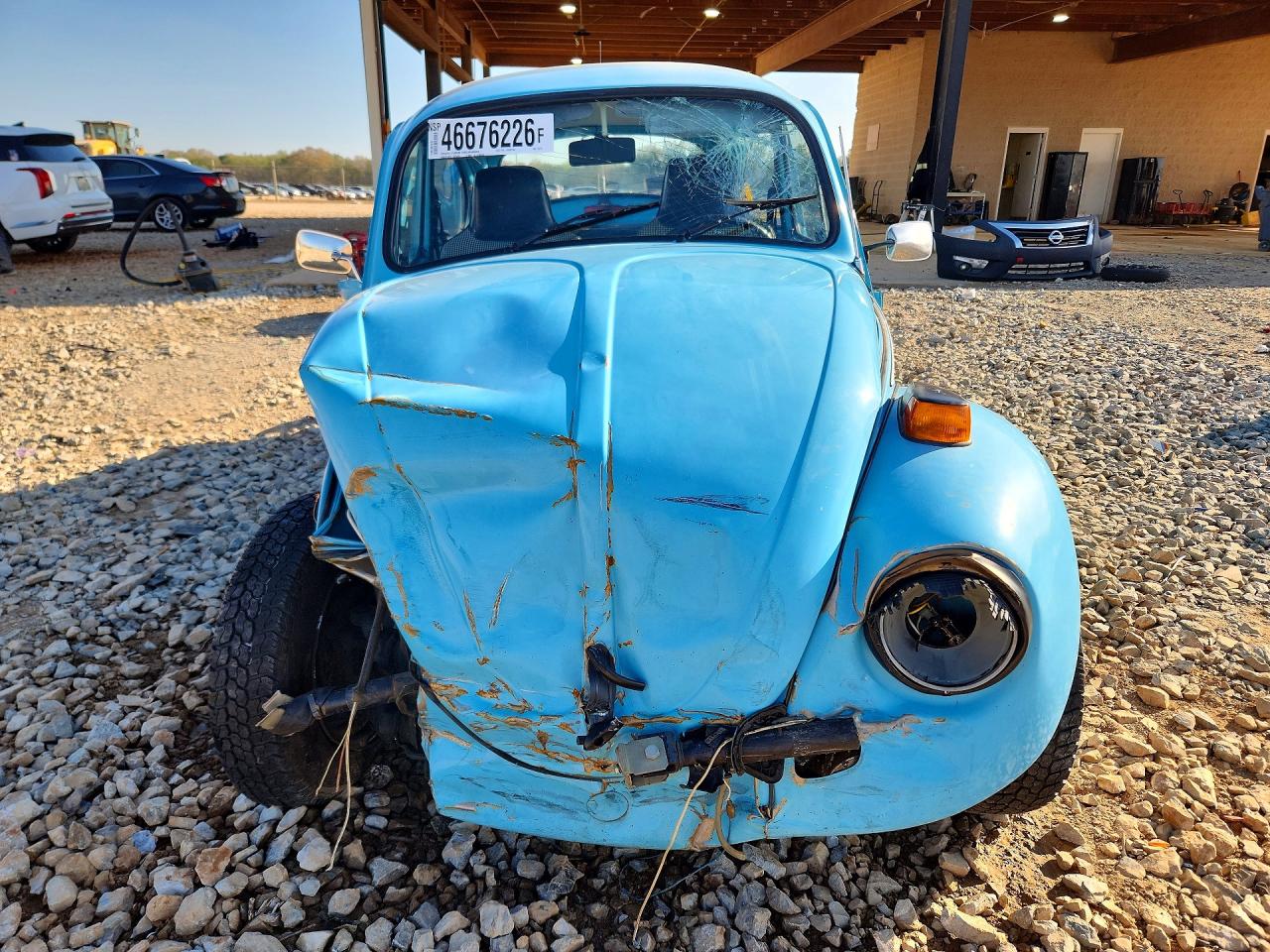 1975 Volkswagen Beetle Blue vin: 1152143197