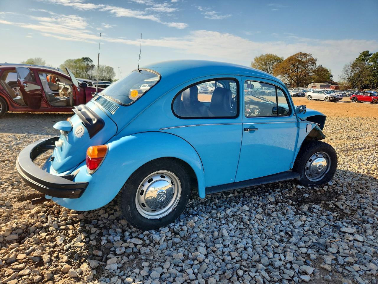 1975 Volkswagen Beetle Blue vin: 1152143197